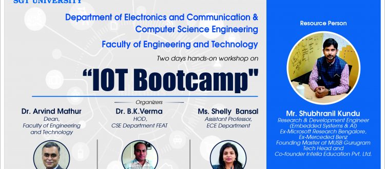 You are currently viewing IOT BOOTCAMP ON 26TH-27TH MAY, 2022