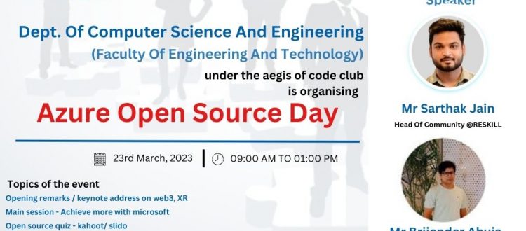 You are currently viewing CSE: CODE CLUB ORGANIZES WORKSHOP “WEB3, XR”