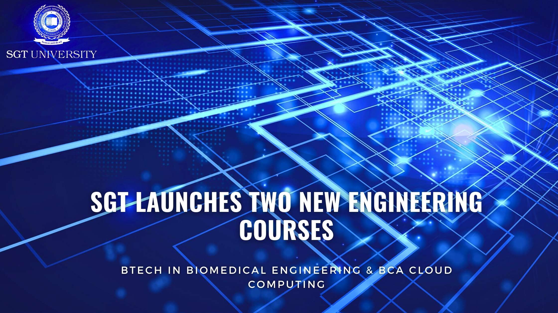 You are currently viewing SGT University Launches Two New Courses in Engineering